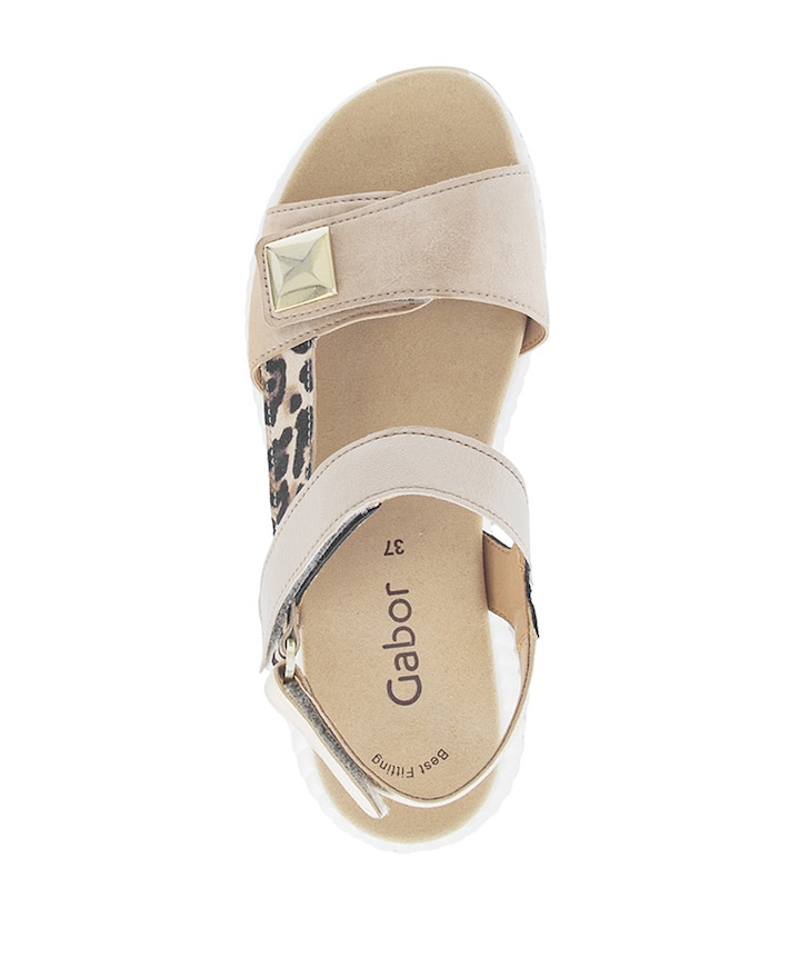 dames sandalen beige