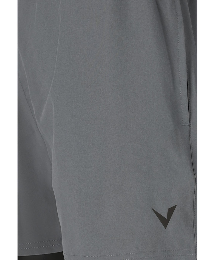 Zayne V2 M 2-in-1 Shorts heren short grijs