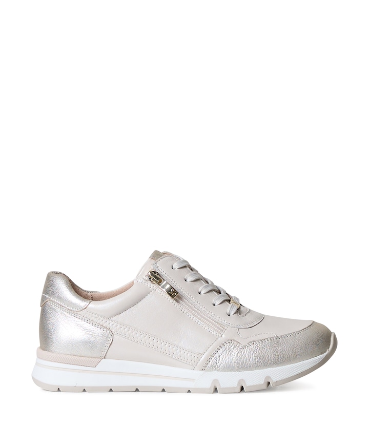 Women Lace-up dames sneakers beige