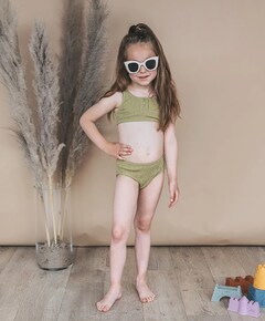 Meisjes bikiniset groen