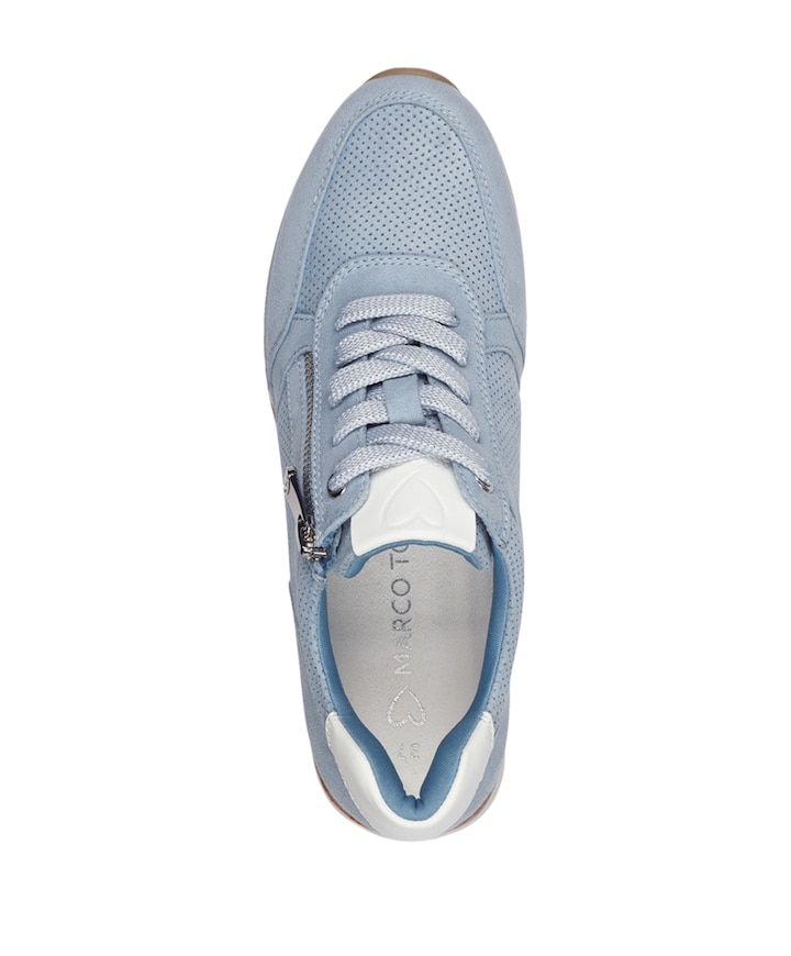 Women Lace-up dames sneakers blauw