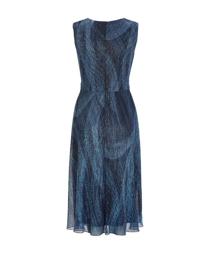 Dames jurk blauw