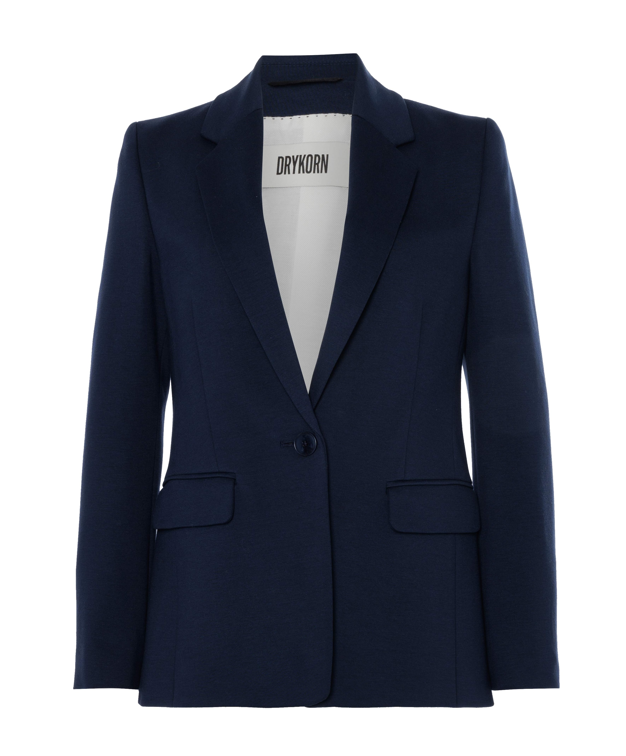 Dames blazer blauw