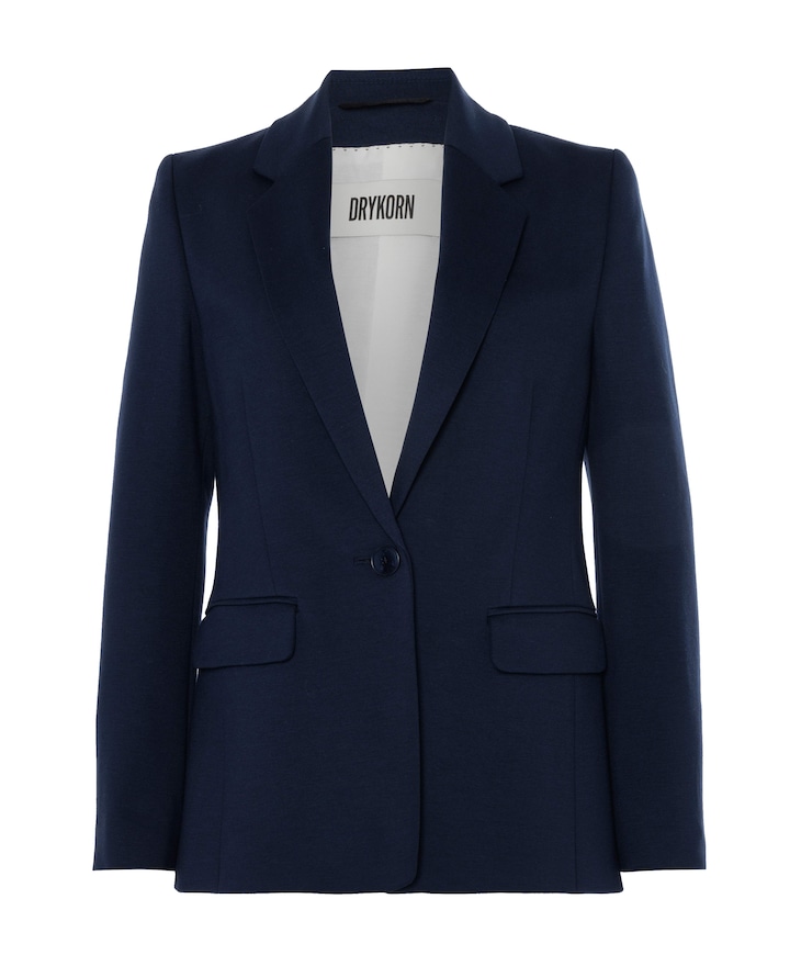 Dames blazer blauw