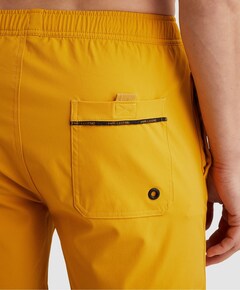 AIRFRAME SWIMSHORTS BIG LOGO PRINT heren zwembroek geel