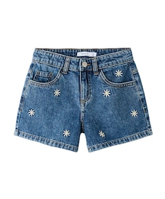 NKFBELLA REG DNM 3674-BE NOO meisjes korte broek blauw
