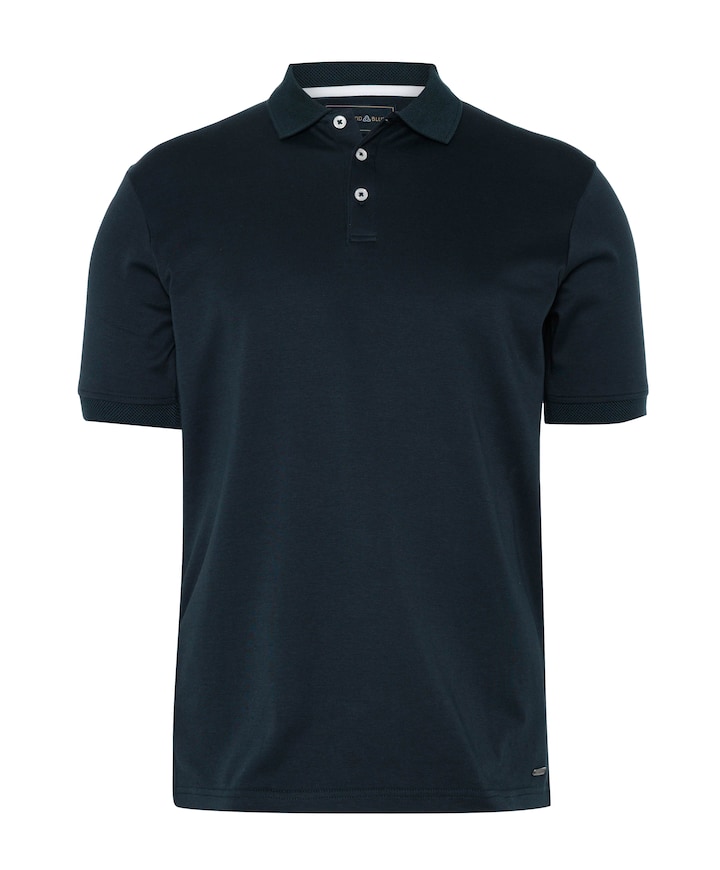 Heren polo blauw