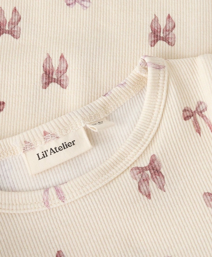 Meisjes longsleeve ecru