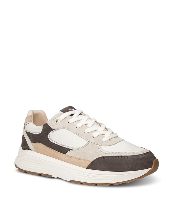 Manhattan heren sneakers beige