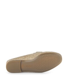 dames loafers beige