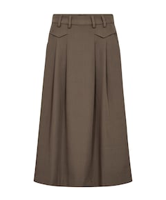 Dames rok beige