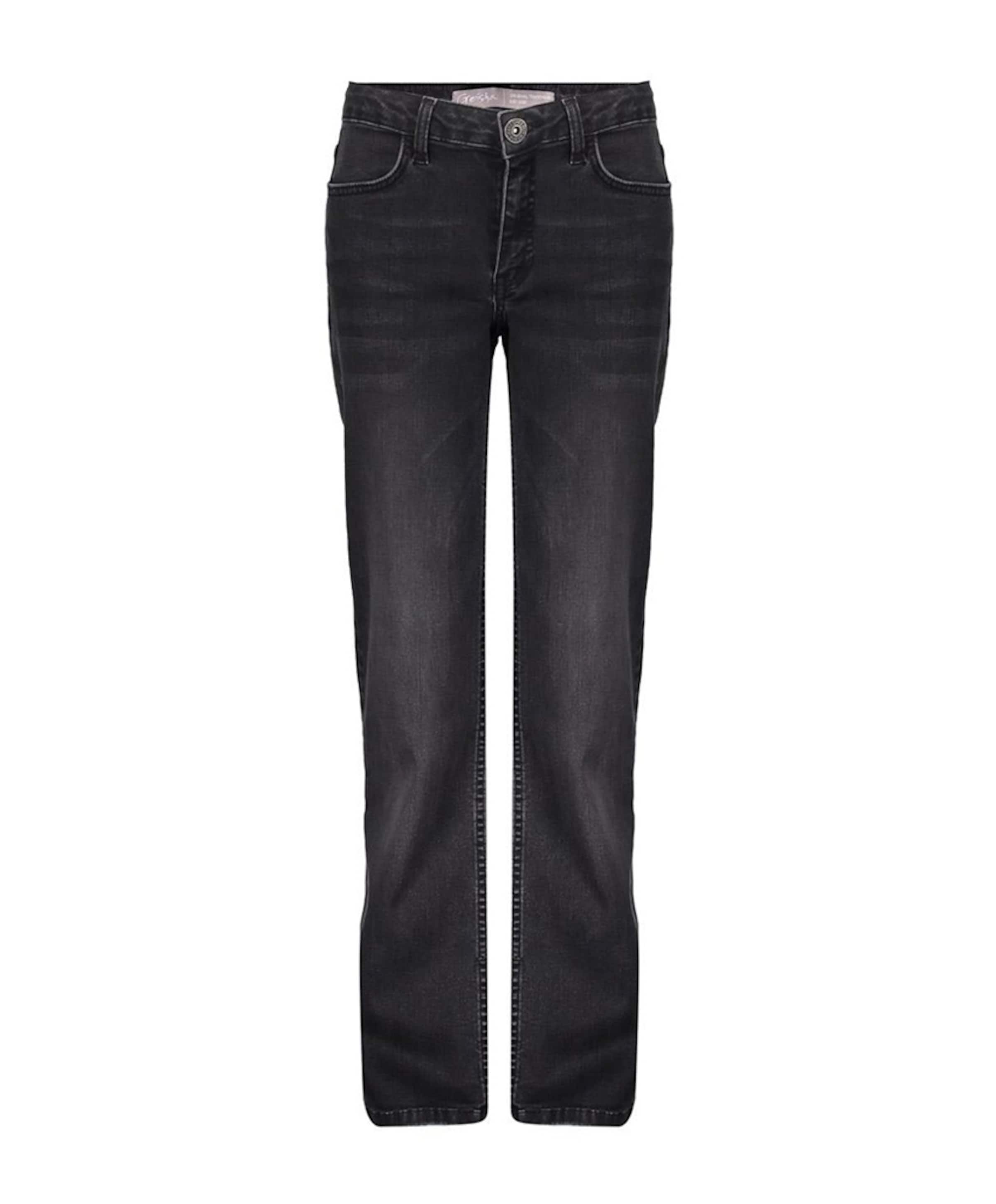wide leg jeans zwart