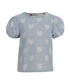 Meisjes top blauw