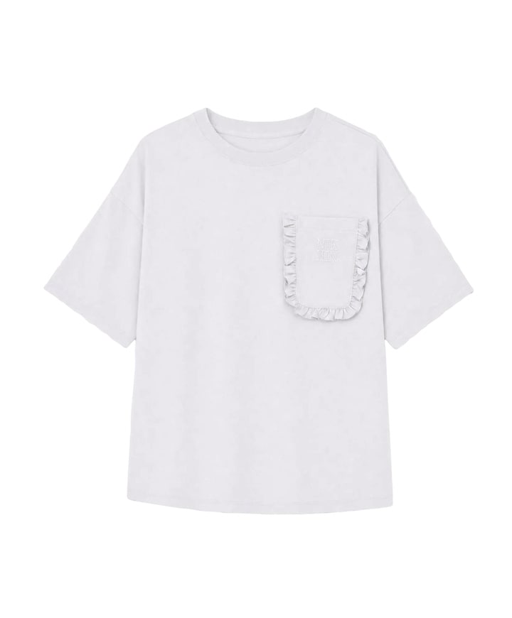 Meisjes T-shirt ecru