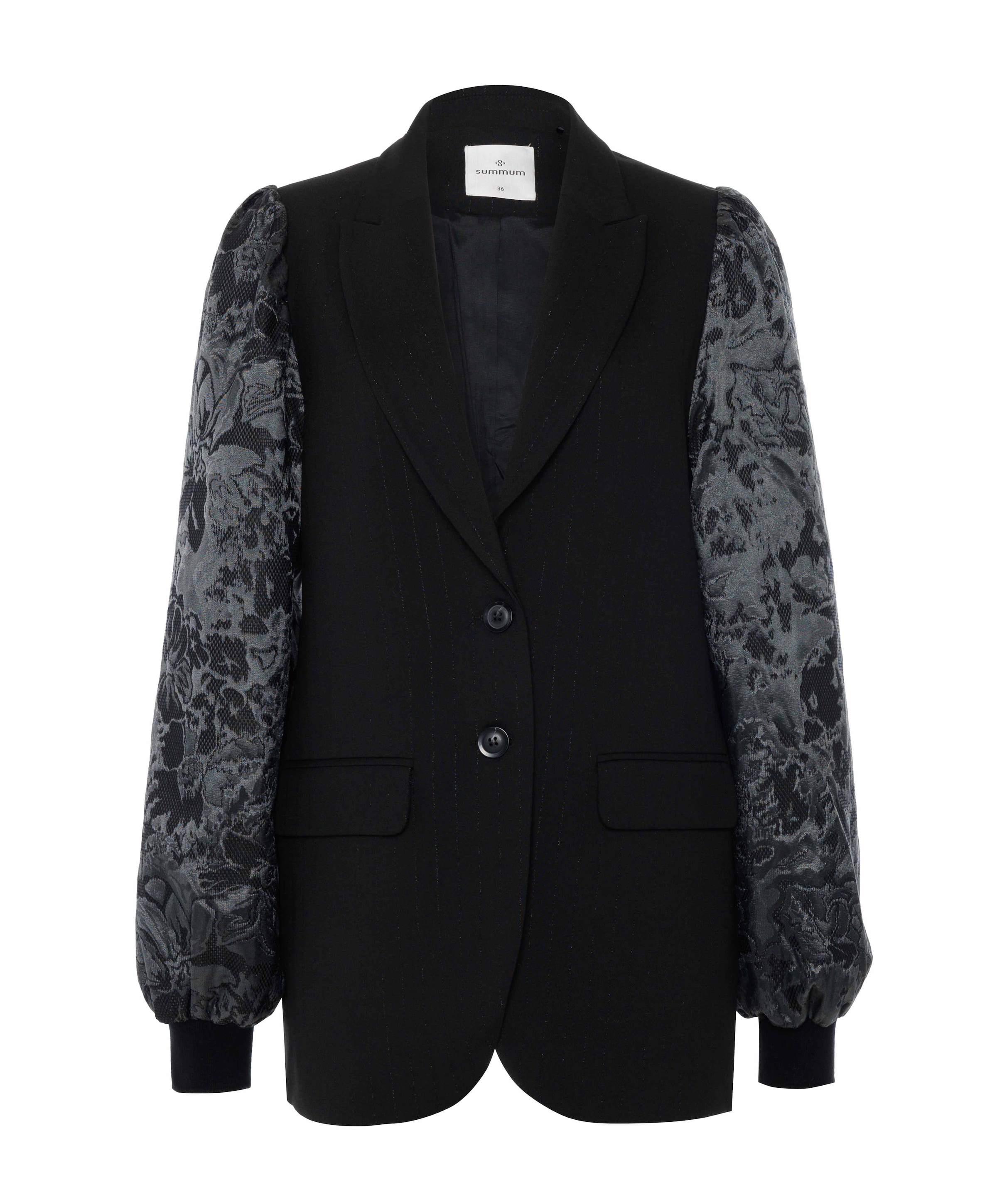 Dames blazer zwart