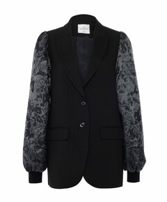 Dames blazer zwart