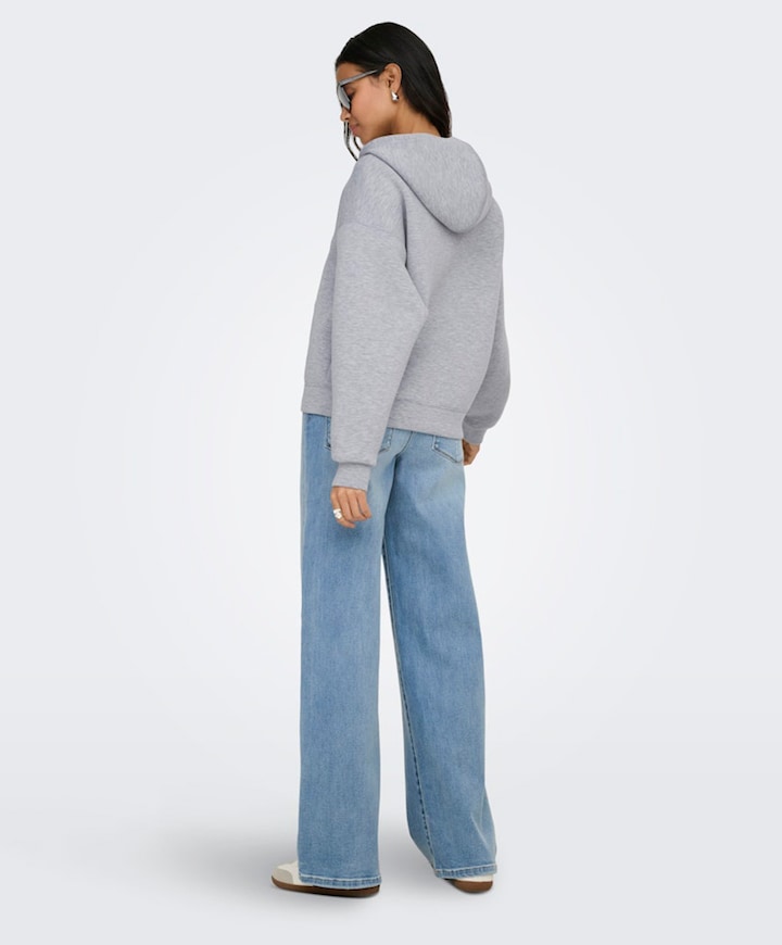 Dames vest grijs