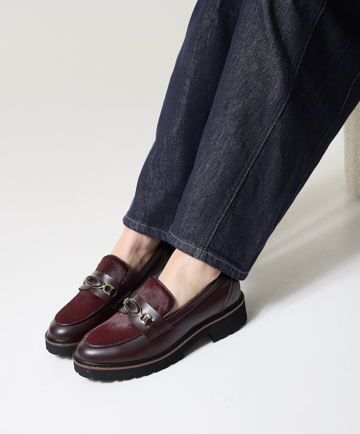 Amelia dames loafers bordeaux