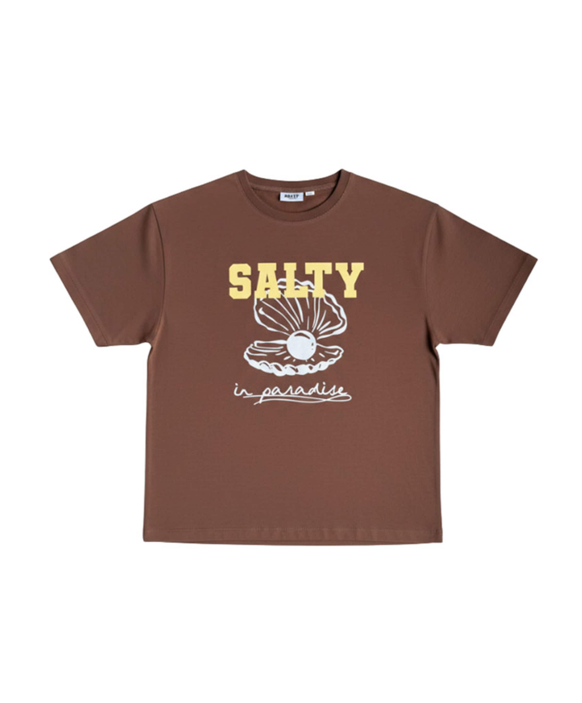 Meisjes T-shirt bruin