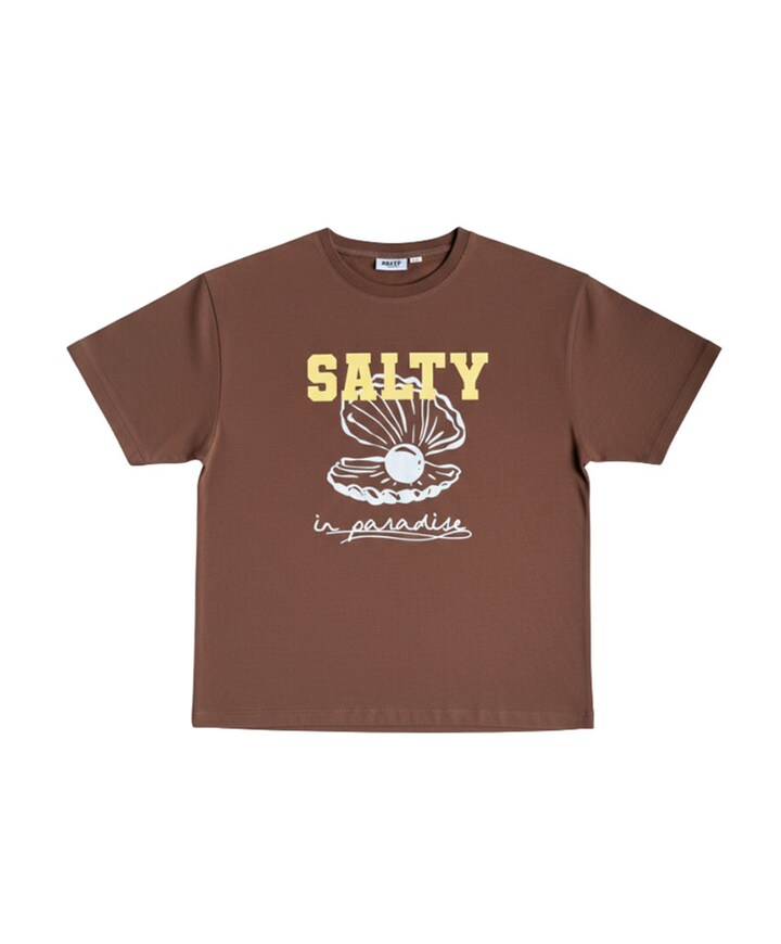 Meisjes T-shirt bruin