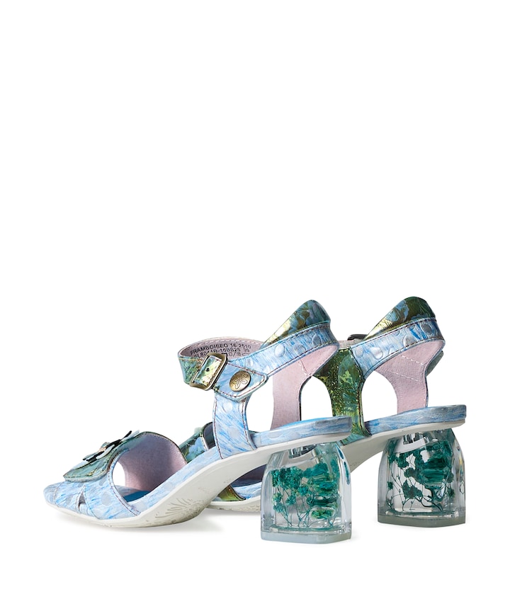 dames sandalets blauw