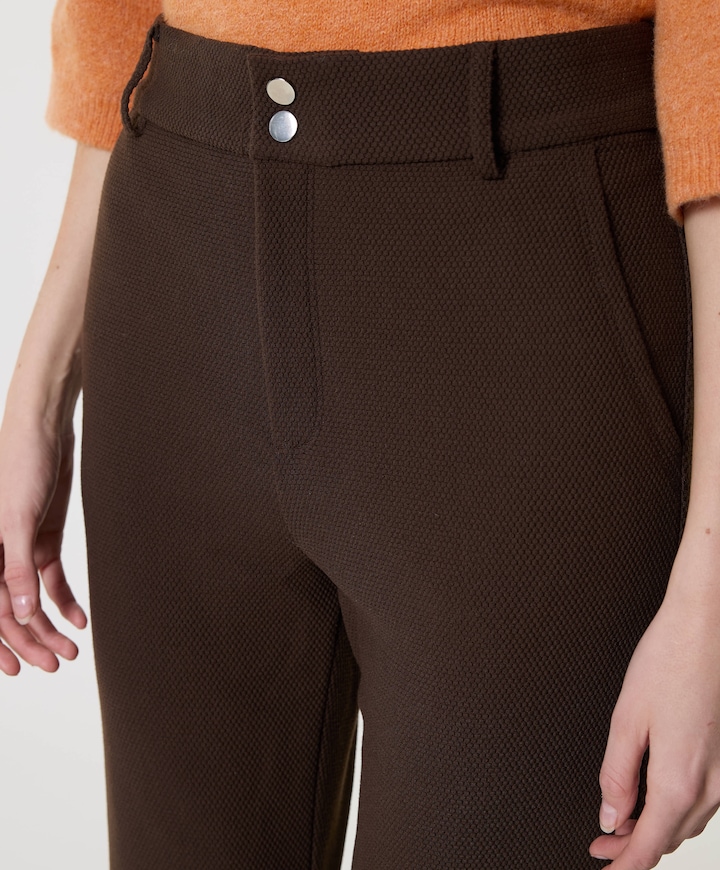 Comfy broek bruin