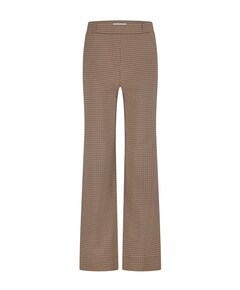 Lexie check broek beige
