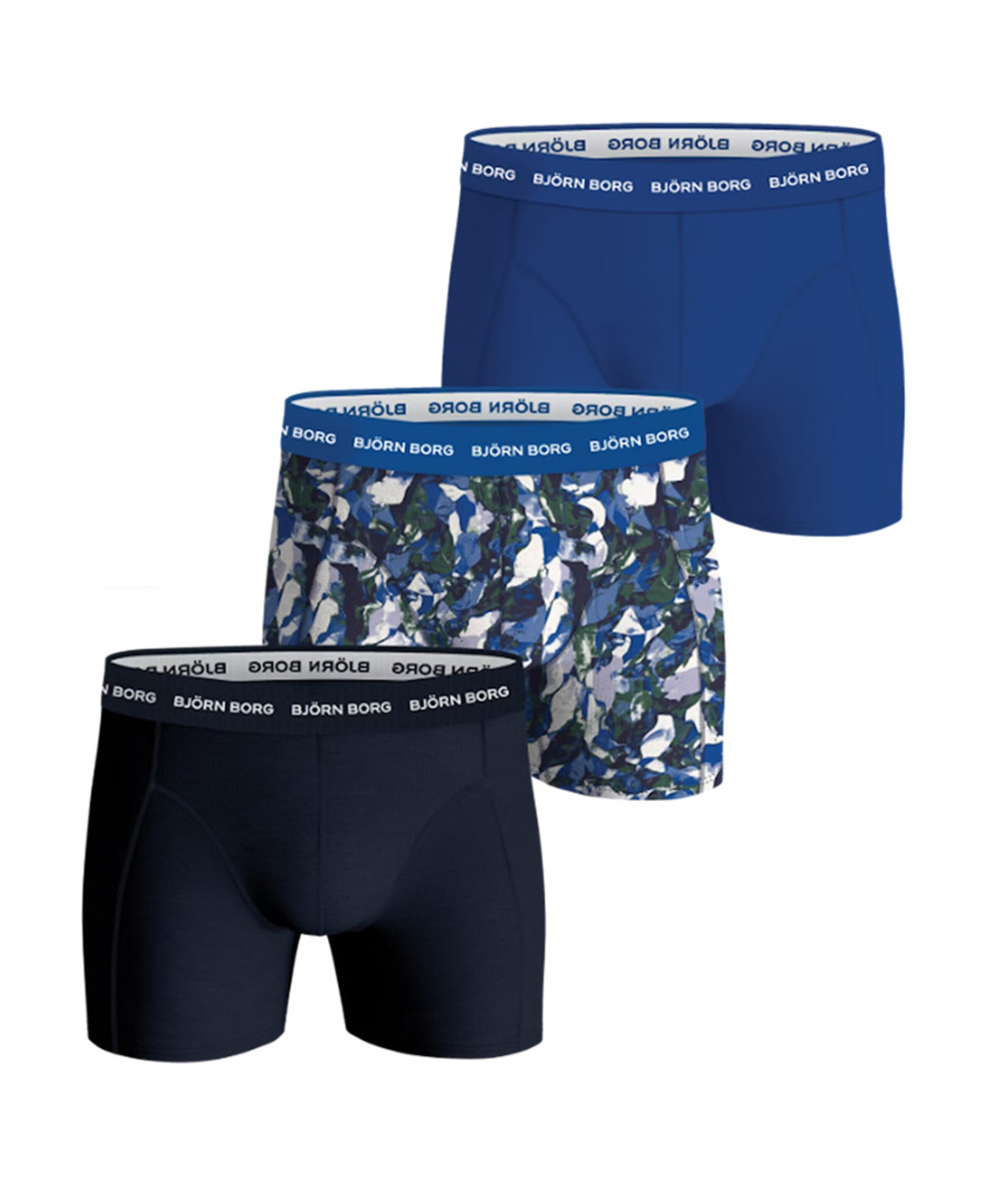 Boxershort blauw