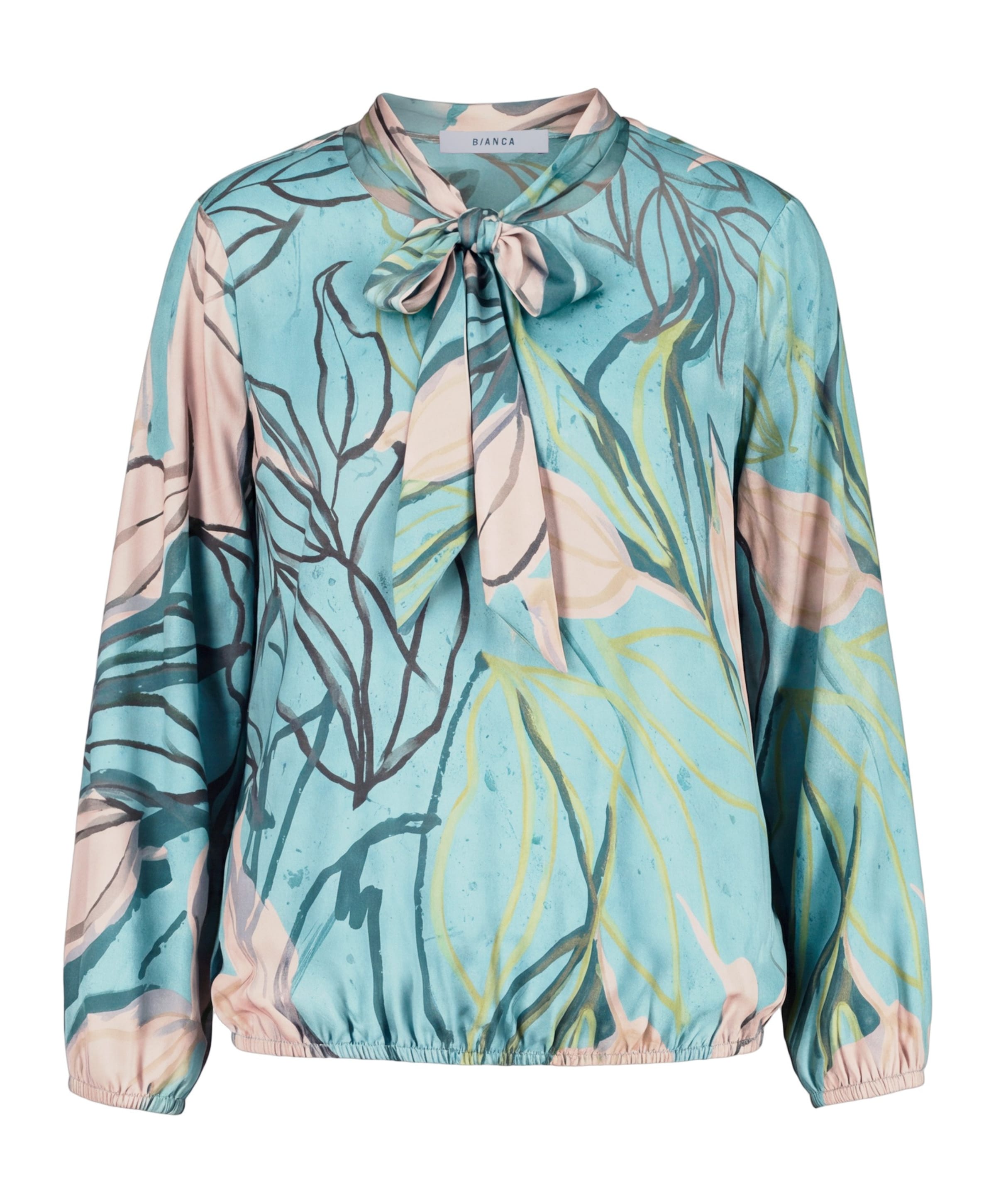 Dames blouse blauw
