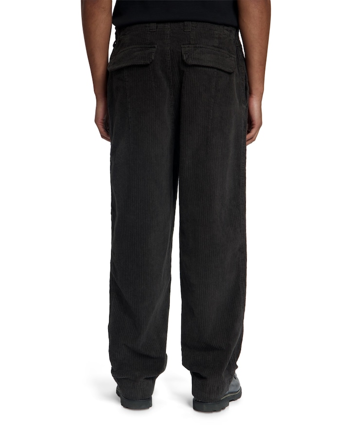 CASA COTTON CORDUROY PANT heren broek grijs