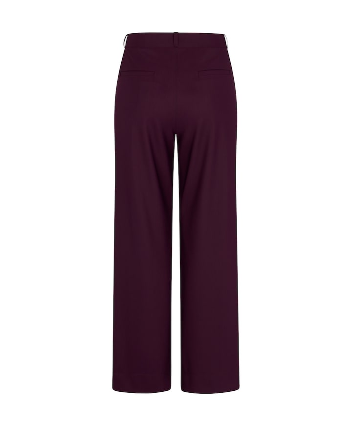 Lexie bonded trousers dames broek paars