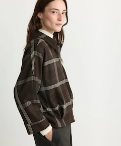 Dames blouse bruin