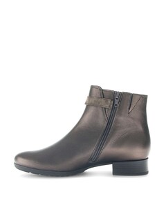 dames enkellaarzen grijs