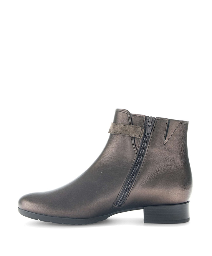 dames enkellaarzen grijs