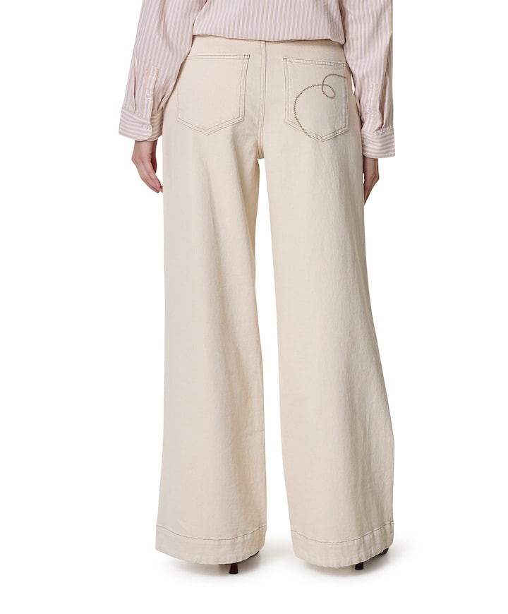 Abby dames broek ecru