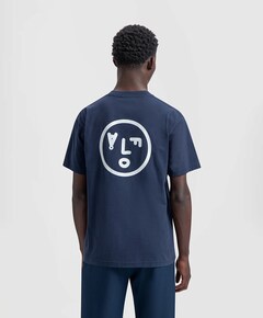 Heren t-shirt blauw