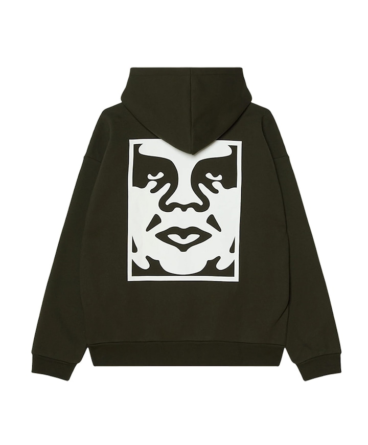 Heren hoodie groen