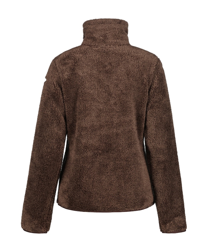Dames vest bruin