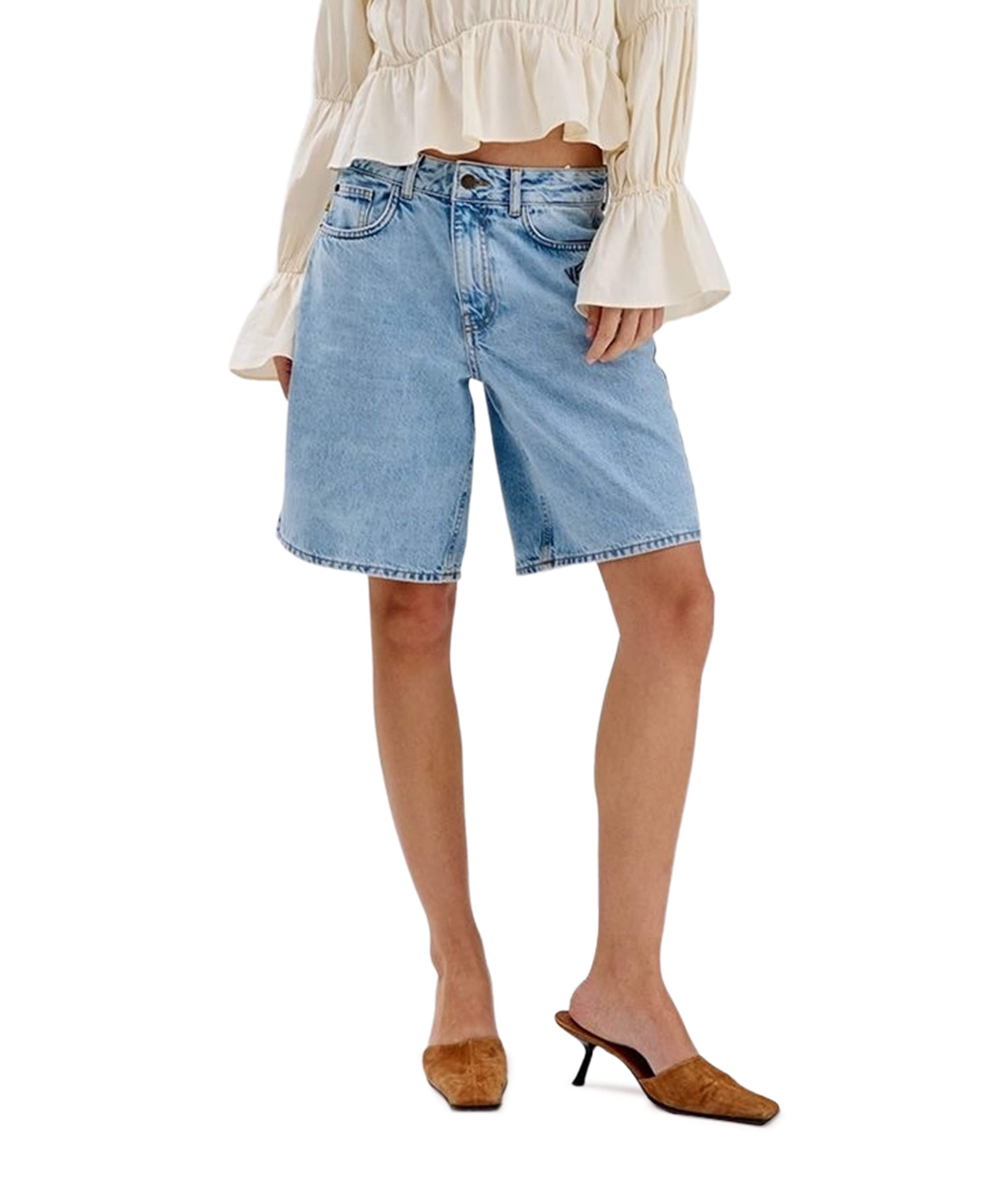 FAYRA-PA dames korte broek blauw