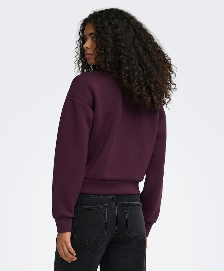 Dames vest bordeaux