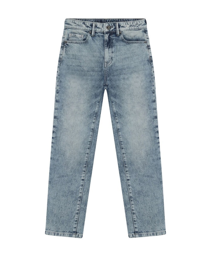 2450 Baggy Straight Blue jongens broek blauw