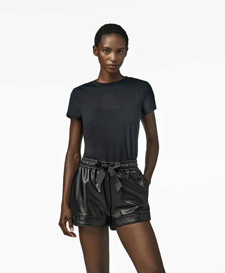 Dames t-shirt zwart