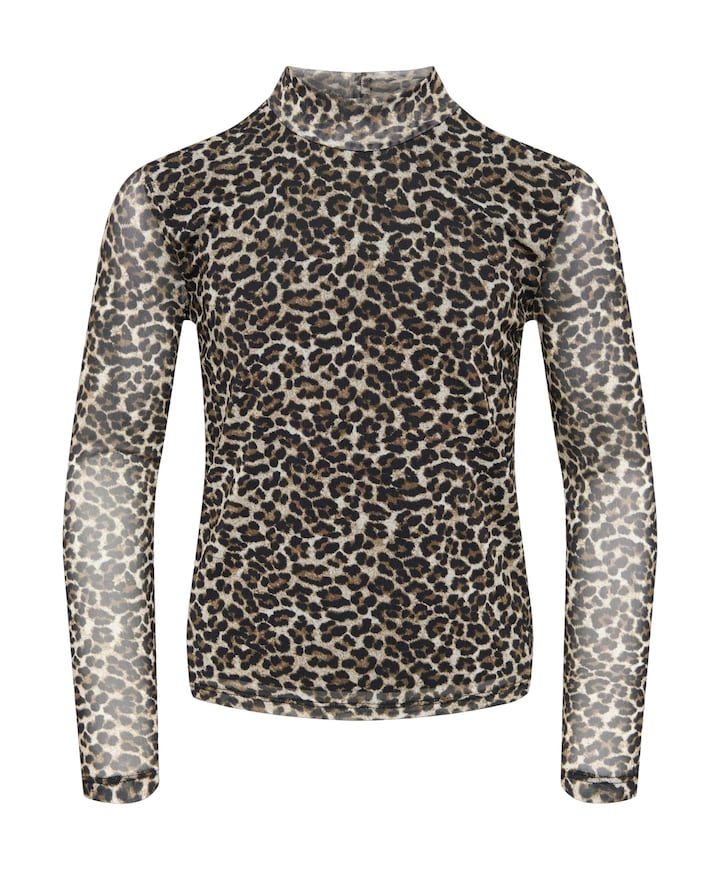 Meisjes longsleeve grijs