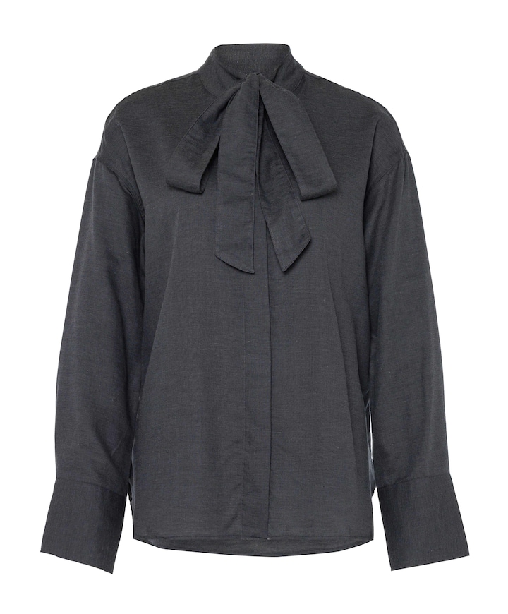 Dames blouse grijs