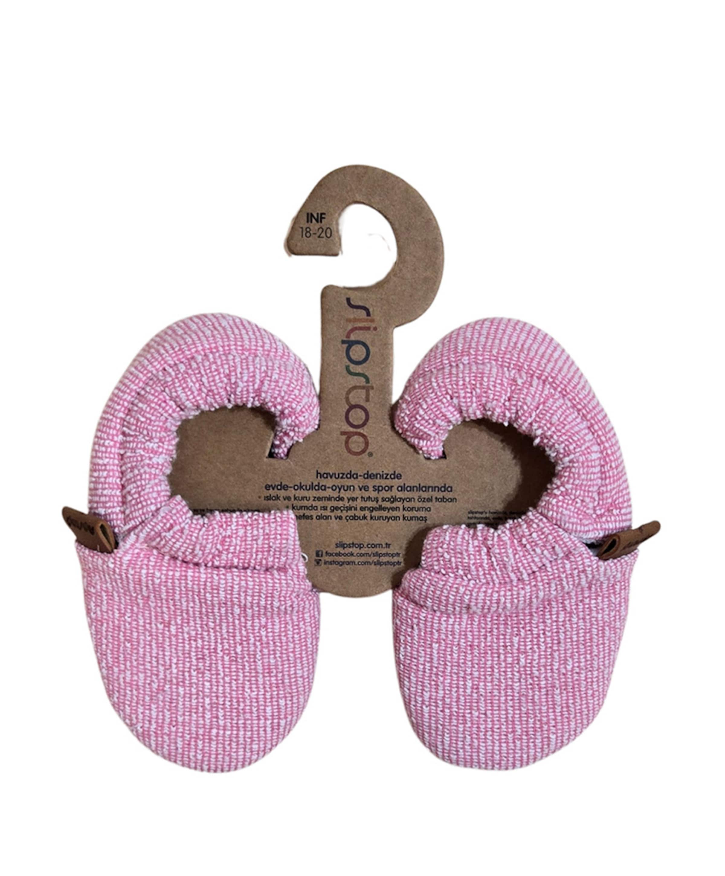 Slipstop booties uniseks pantoffels  roze