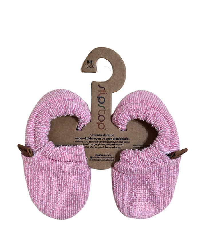 Slipstop booties uniseks pantoffels  roze