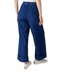 Meeri joy dames broek blauw