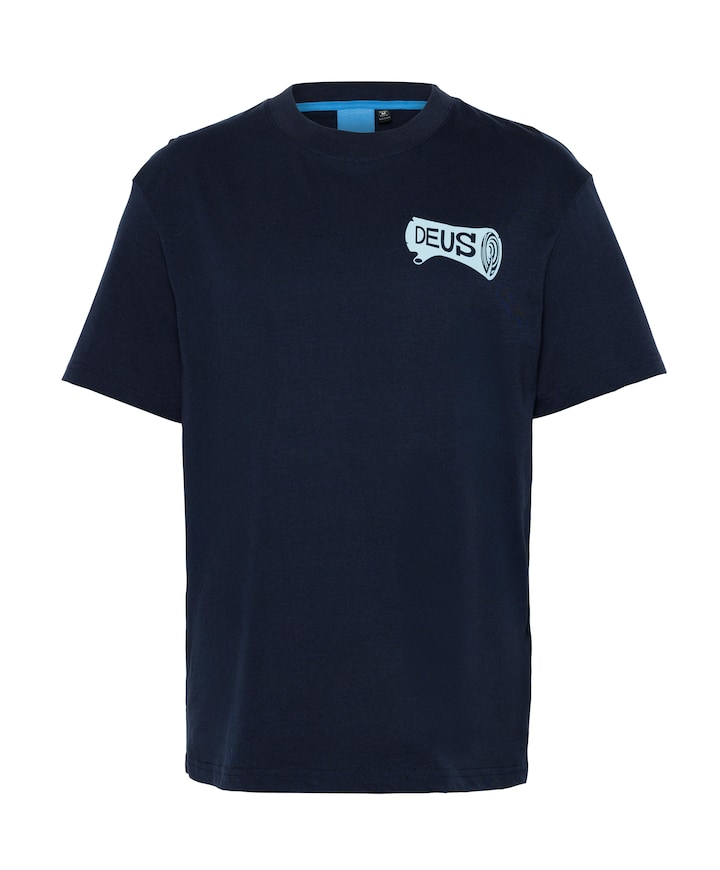 Heren T-shirt blauw