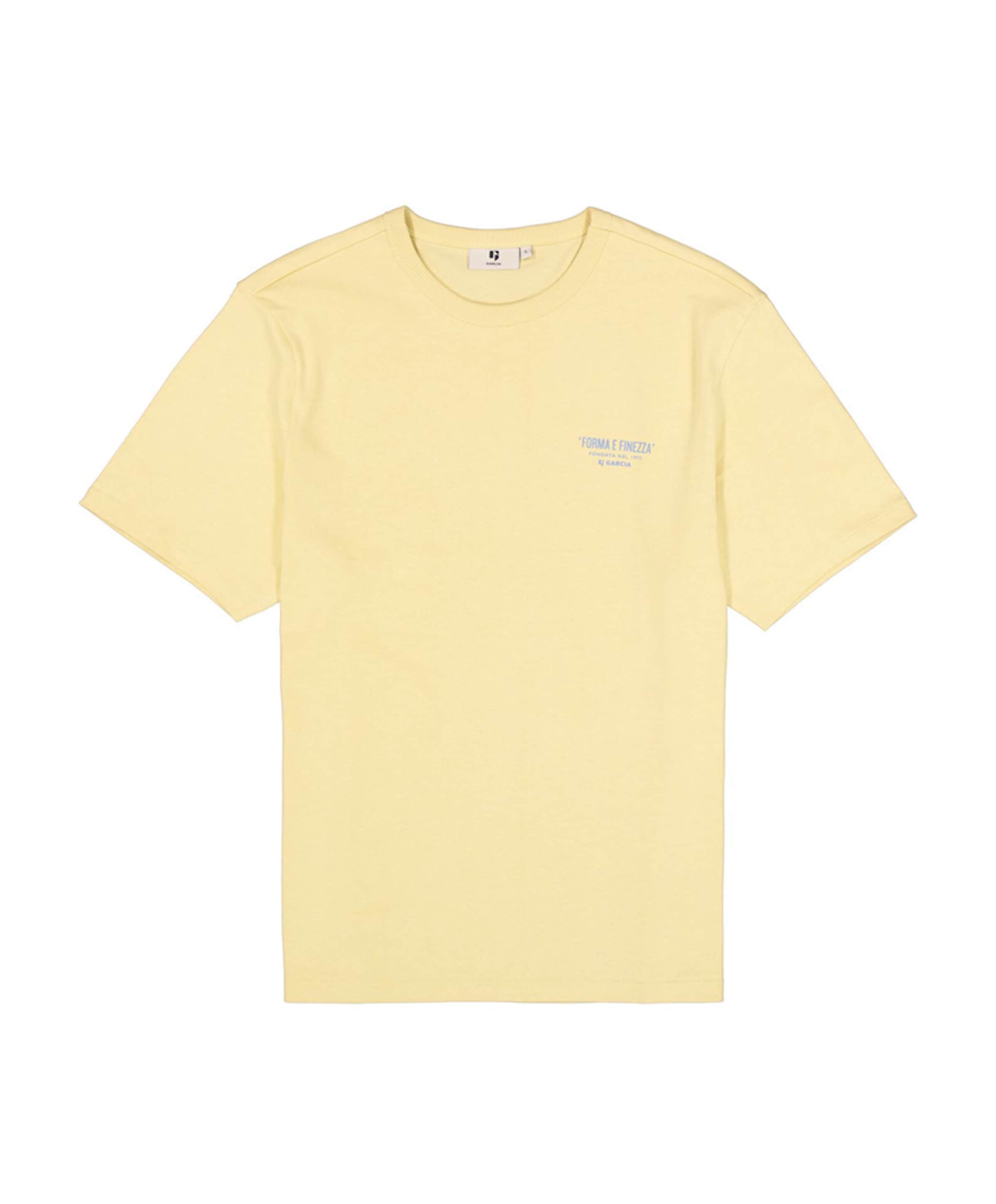 Heren T-shirt geel