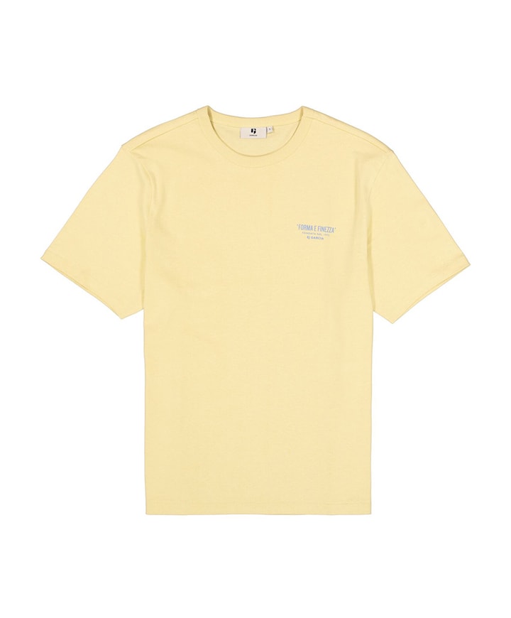 Heren T-shirt geel